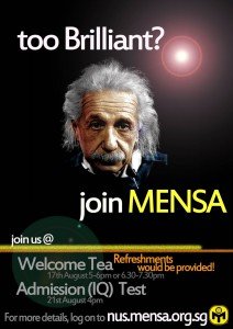 Mensa-poster